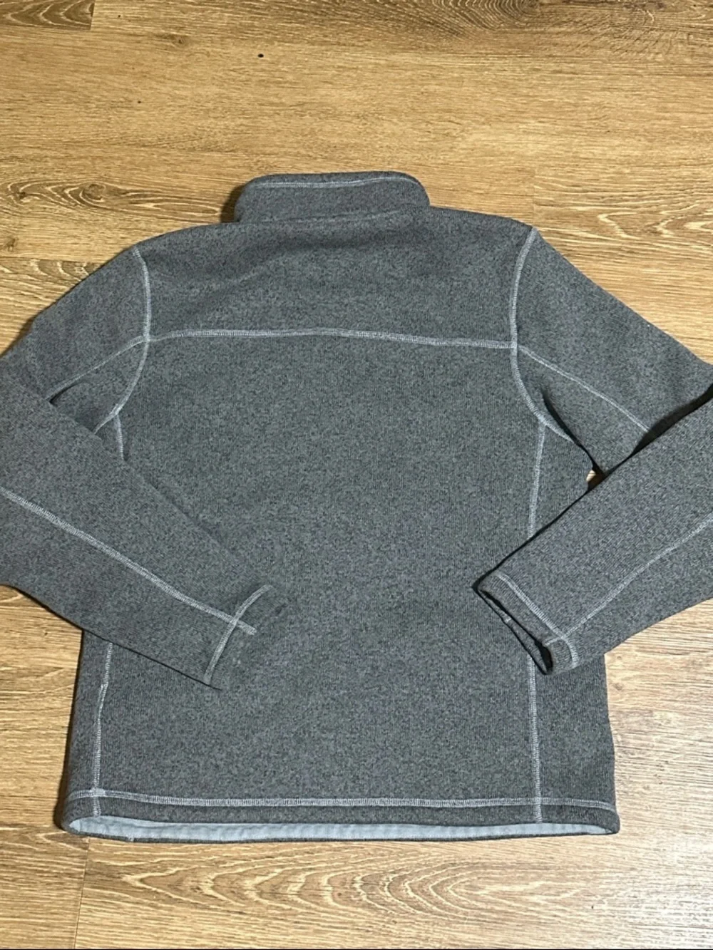 The North Face Grey Half-Zip Fleece Pullover